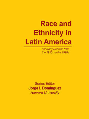 cover image of Race and Ethnicity in Latin America